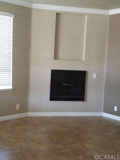 This photo tells it all.  Travertine-like tile flo