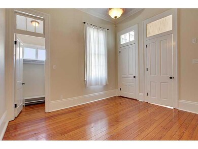Master Bedroom. The master bedroom has transoms th