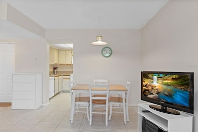 Dining room and kitchen
