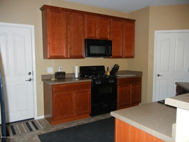 Kitchen with pantry