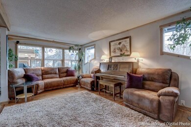 Living Room With Bambo Flooring