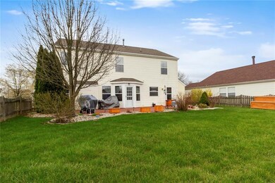 Great size yard with large patio