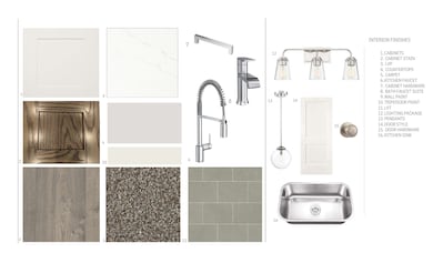 View of a document with a collage of images