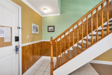 Stairs to second floor
