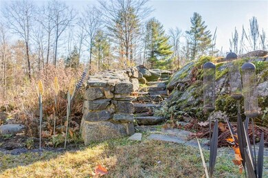 This rock garden and surrounding...