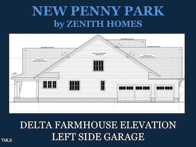 8012 PENNY RD - LEFT ELEVATION