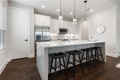 Representative Kitchen; island will be same size
