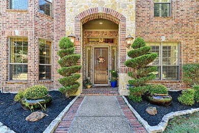 Grand entrance into light filled entryway