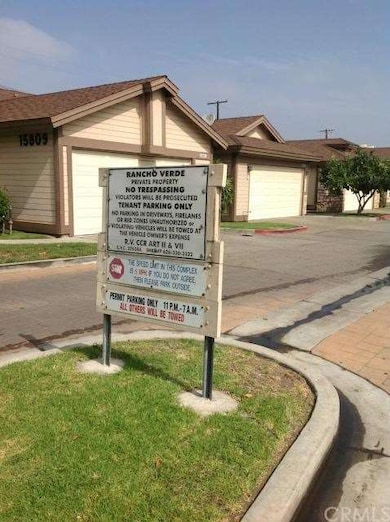 Entrance to complex.
