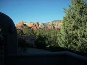 Red Rock View From Entry Patio