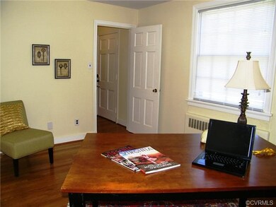 First Floor Bedroom Now Being Used As An Office.  