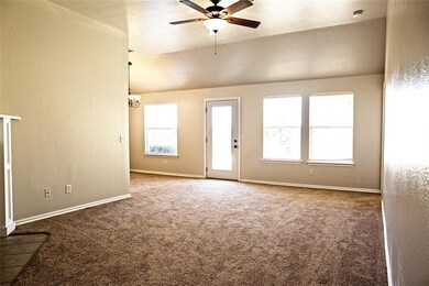 Living Room with freshly painted walls