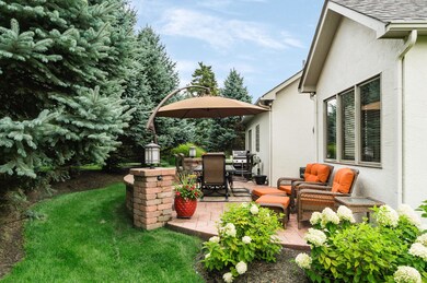 PRIVATE back patio!