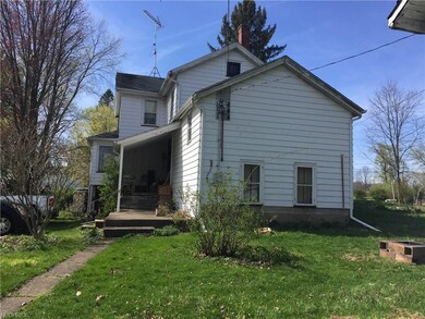 Rear view of home