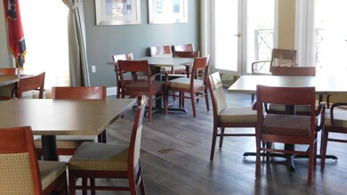 Clubhouse dining area