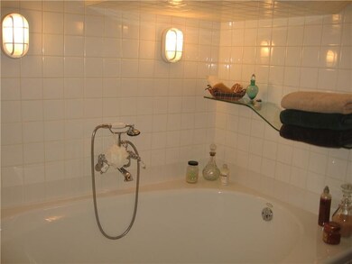 Full Bath. Lower Level Bath with Shower and Garden