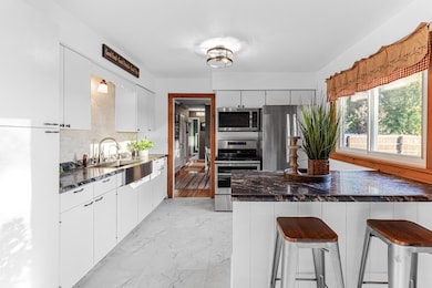 Newly updated countertops and appliances