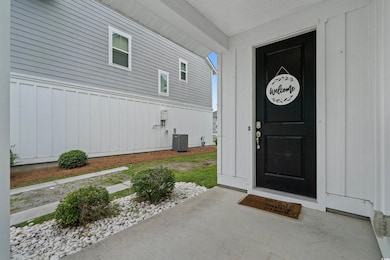 Entrance to property