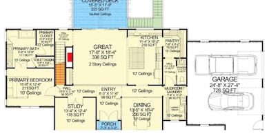 Plans have been slightly adjusted by builder. Not representative of completed product.