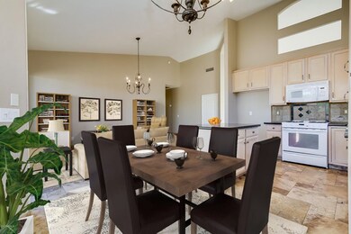 Rowen-16-Dining Area and Kitchen with Li