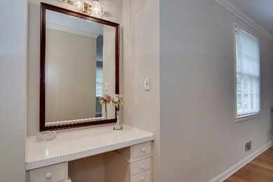 Dressing area