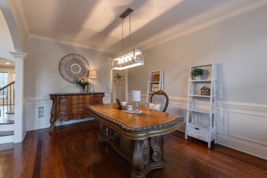 Notice the wood inlay on the floors and the detailed trim work.  No detail left unattended. 