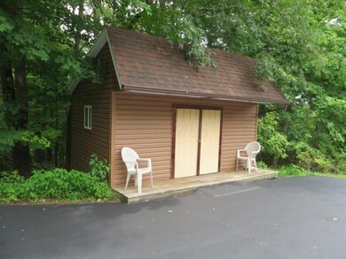 Garden storage shed