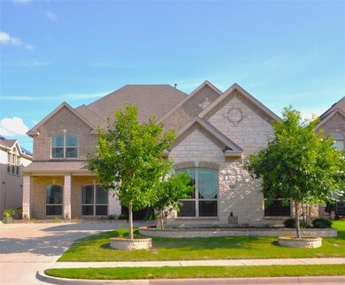View of front facade with lots of accent stones