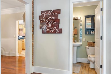 Bathroom straight from entrance
