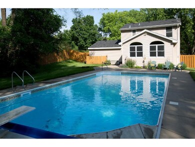 Imagine taking a refreshing dip in this sparkling 