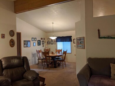 Living room looing into dinning area