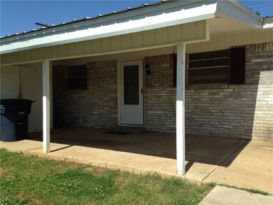 View of Front Door under Carport