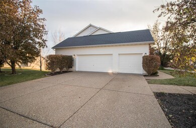 Oversize 3 car garage with side work area and aggr