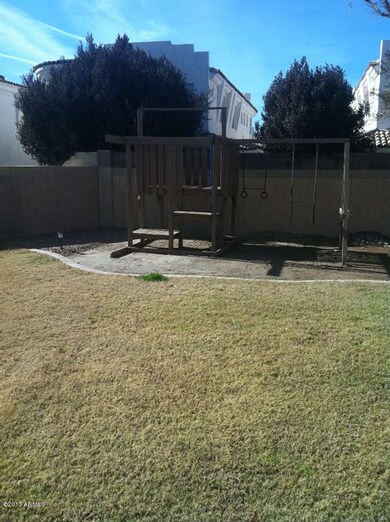 Children's Play Area in Private Backyard