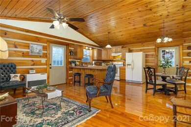 Open floor plan is great for gathering family and 