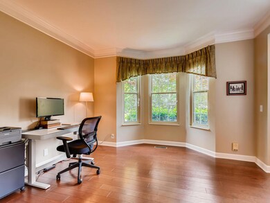 Private first floor office w/new bay window.
