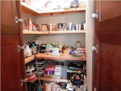 Walk-In Hidden Pantry.