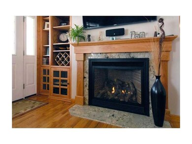 Living Room. gorgeous Fireplace in...