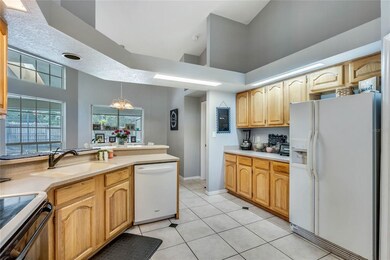 Kitchen with solid surface counters and lots of st