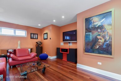 Living Room with clerestory windows and radiant he