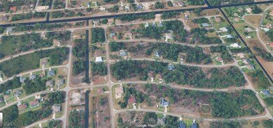 Aerial view of property's location