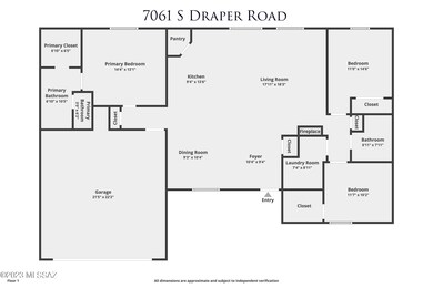 7061 S Draper Rd Floor Plan