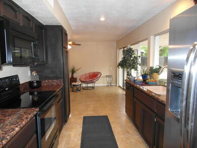 Kitchen View From Dining Room