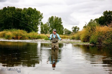 Fishing on the property.