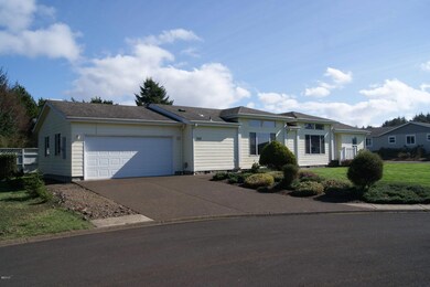 House has 2-car garage