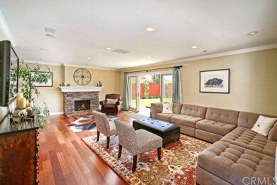 Open living room and dining area.