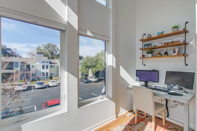Office/sunroom with lots of windows