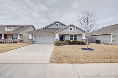 Has a 2 car garage. There are sidewalks too!