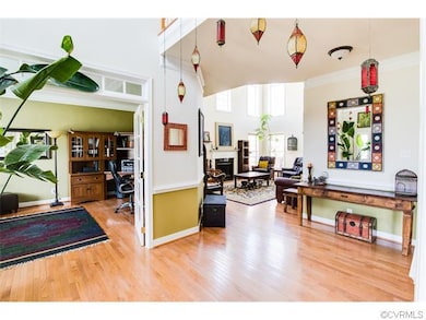 Lots of details and upgrades. Crown molding, chair