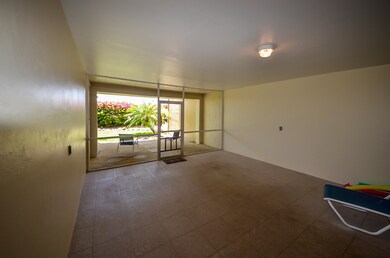 Huge screened porch off the foyer